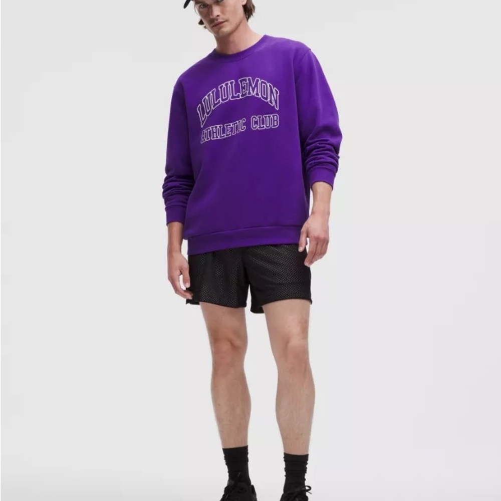 Lululemon Unisex Steady State Crew Graphic spellout - Picture 2 of 4